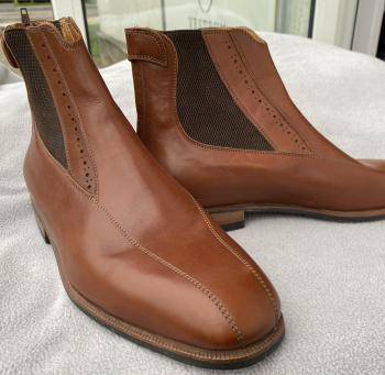 Ботинки V2, р.41, цвет коньяк, Parlanti Италия, код V2