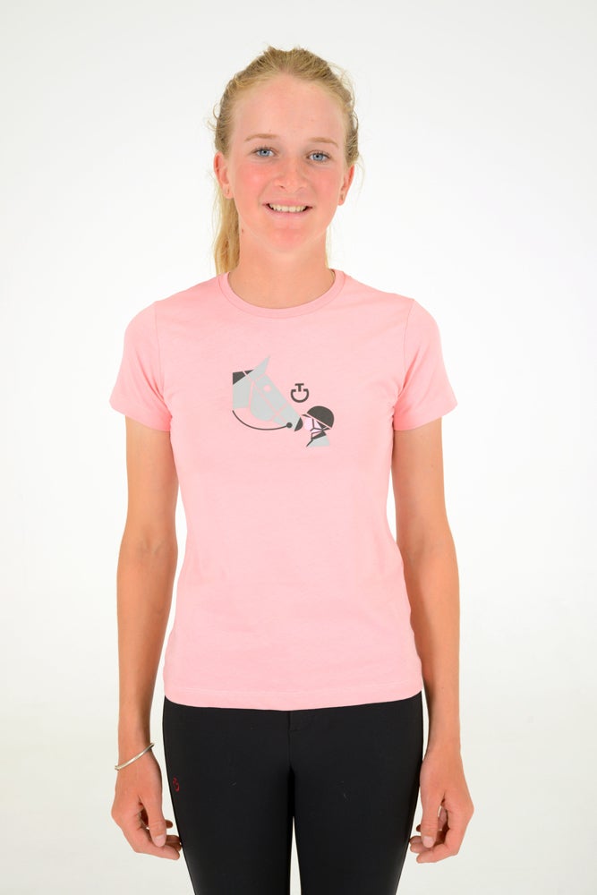 Футболка для девочки Girls Love Horses, Cavalleria Toscana Италия