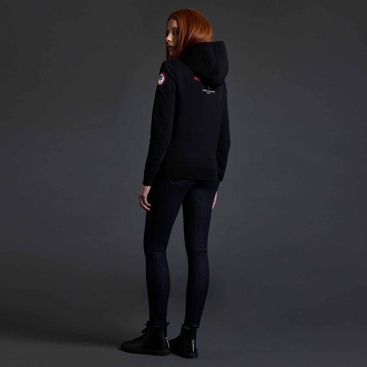 Кофта женская Rome Gladiators Zip, на молнии, Cavalleria Toscana Италия