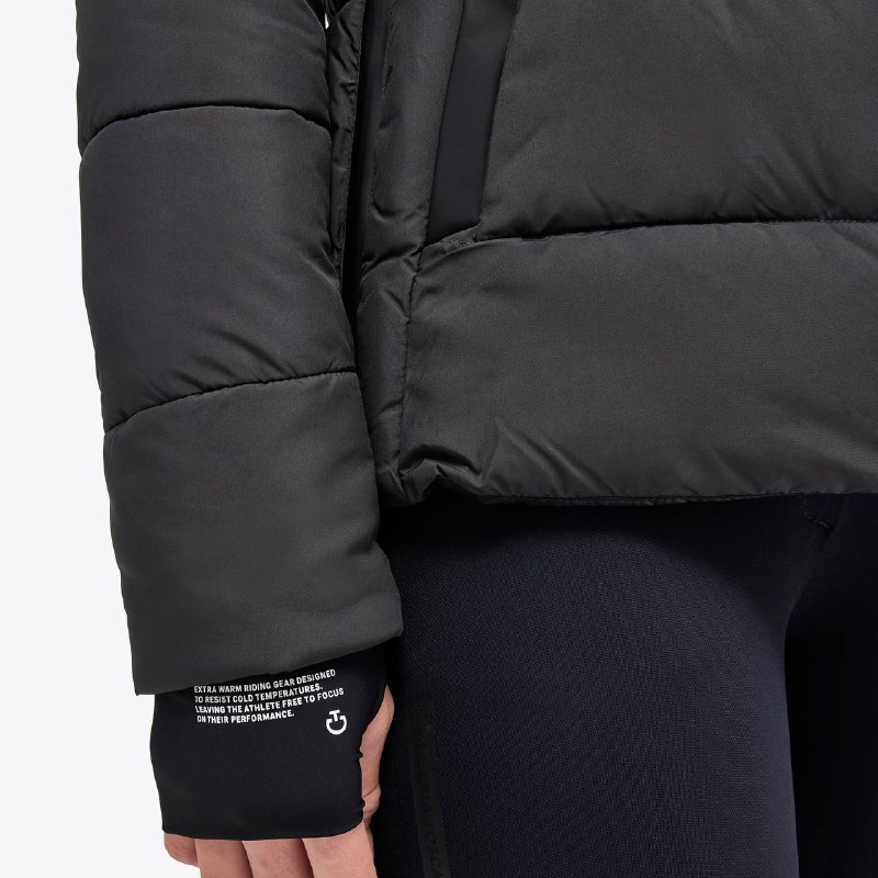 Куртка женская Matte Jersey Quilted, с капюшоном, Cavalleria Toscana Италия