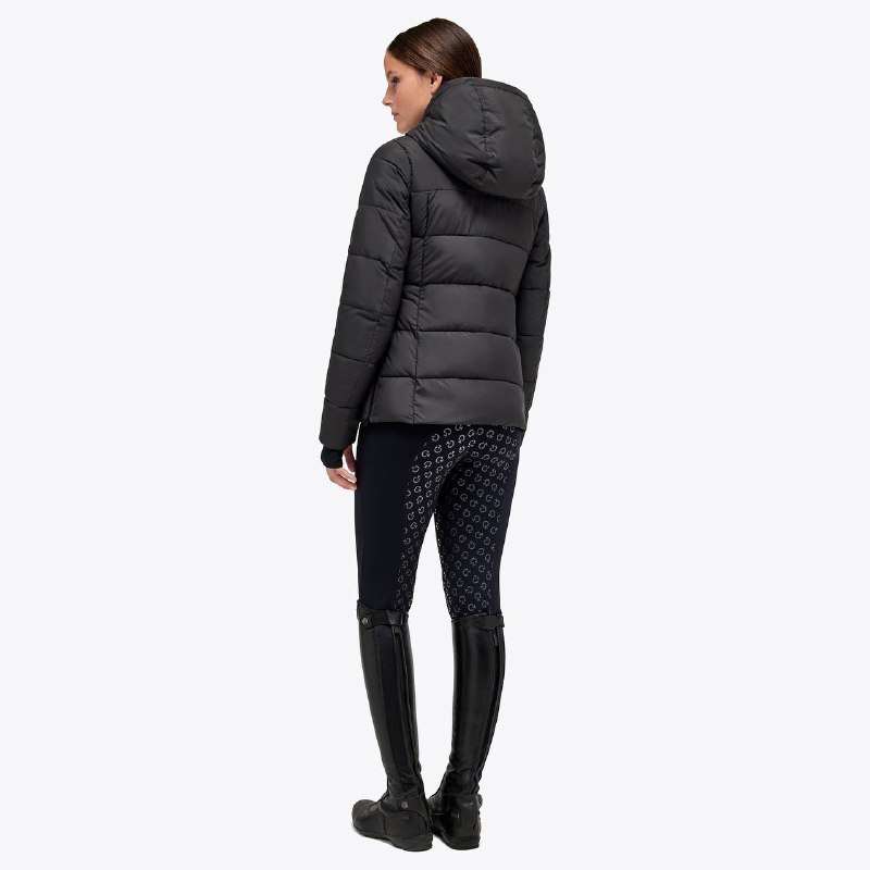 Куртка женская Matte Jersey Quilted, с капюшоном, Cavalleria Toscana Италия