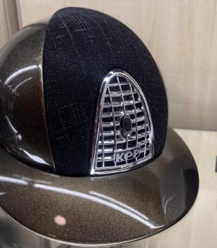 Шлем Cromo Metal Flake,козырек Polo,глянцевый, Kep Italia Италия