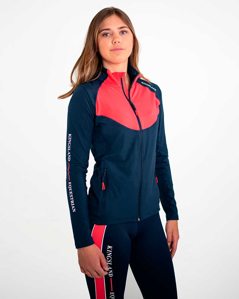 Кофта женская KLjeanine, на молнии, Kingsland Норвегия