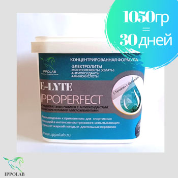 Электролит Иппоперфект Е-лайт, 1050 гр, IPPOLAB Россия