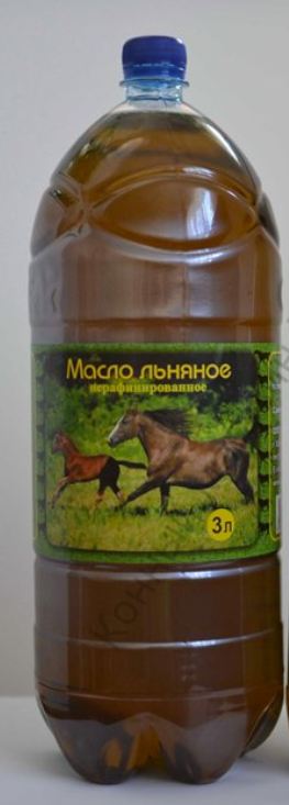 Масло льняное, 3л. Вознесеновские корма Россия