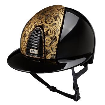 Шлем Cromo 2.0 Polish Metal Polo, передняя вставка Lace, Kep Italia Италия