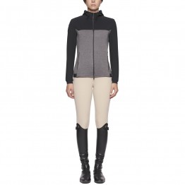 Толстовка женская Hooded Jersey, на молнии, с капюшоном, Cavalleria Toscana Италия