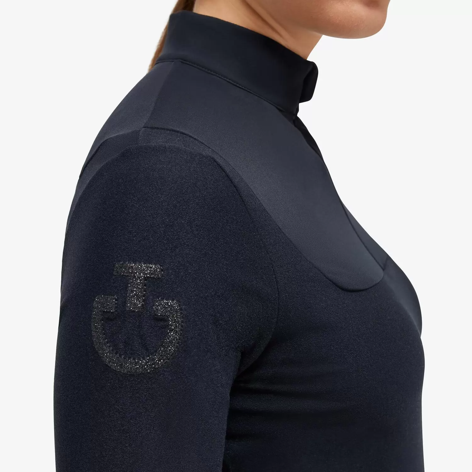 Водолазка женская CT Jersey Fleece Zip, Cavalleria Toscana Италия