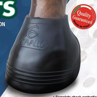 Колокольчики защитные, анатомические, Anatomic No Turn Gel Hoof Boots, Acavallo Италия