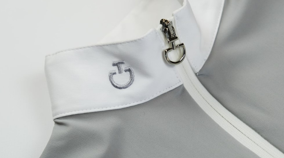 Рубашка-поло для девочки для соревнований Jersey Competition, короткий рукав, Cavalleria Toscana