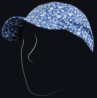 Бейсболка женская Villa, в цеточек, Animo Италия