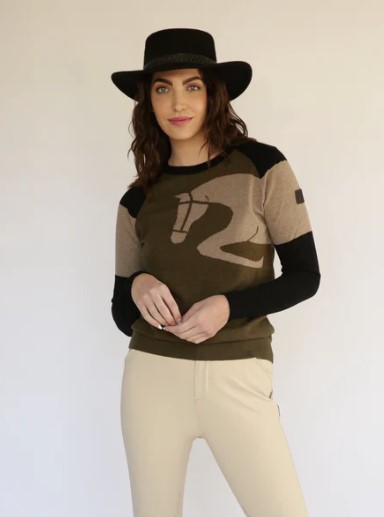 Свитер женский Demonte, круглый ворот, Vestrum Италия