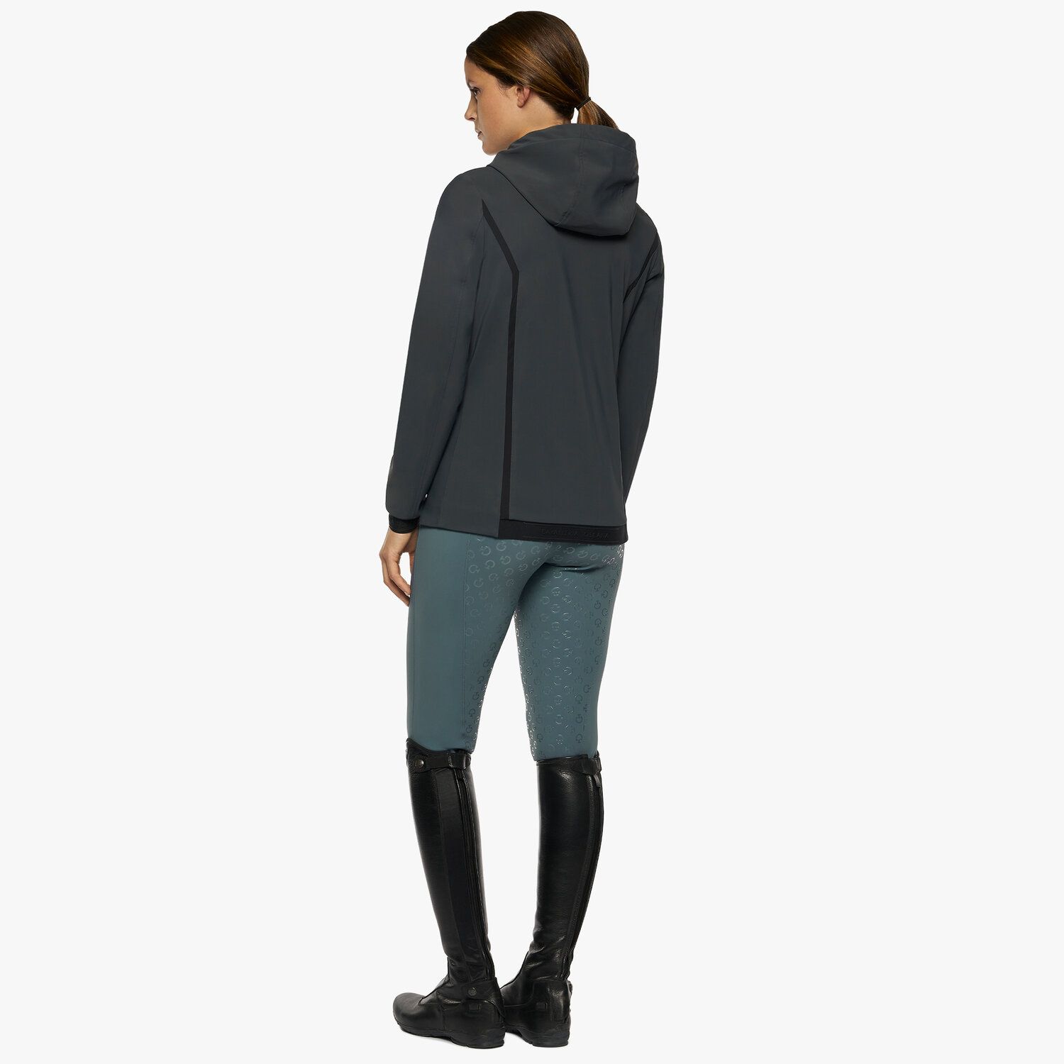 Кофта Jersey Hooded Softshell, Cavalleria Toscana Италия, код GID261JE143