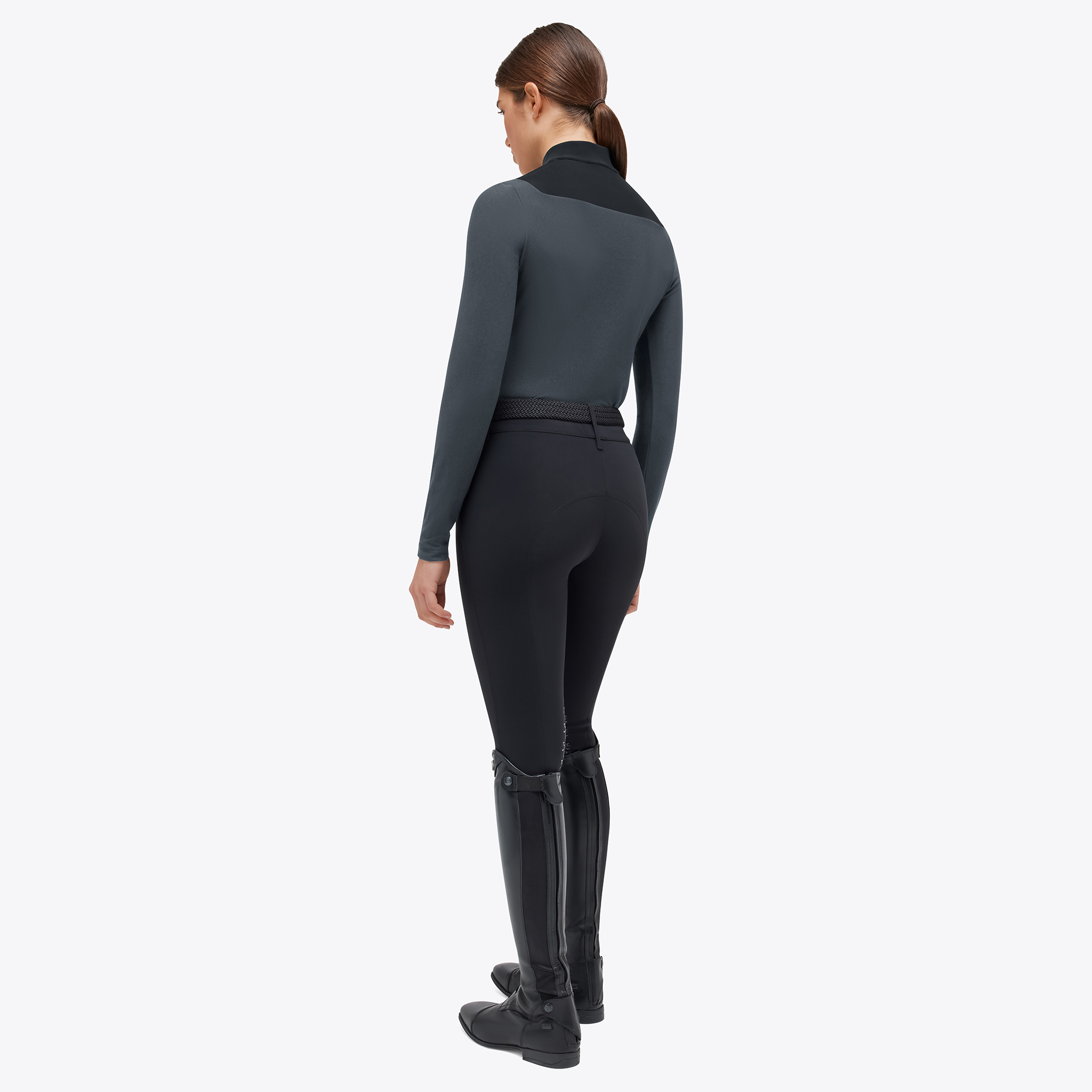 Водолазка женская CT Jersey Fleece Zip, Cavalleria Toscana Италия