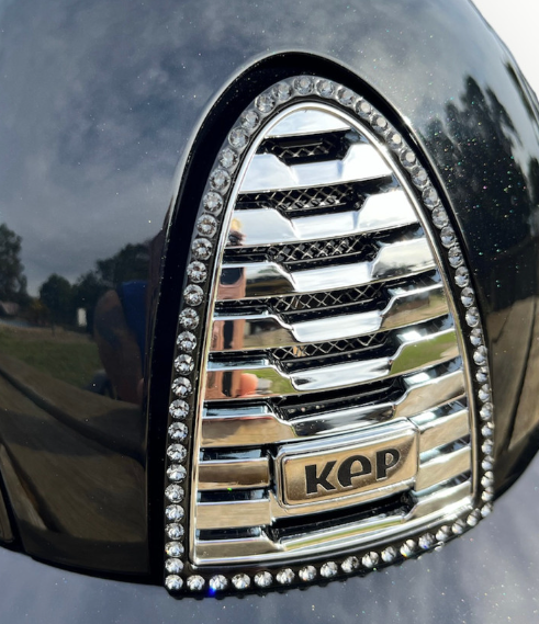 Шлем Cromo 2.0 Polish Metal Polo, козырек поло, глянцевый,Kep Italia Италия