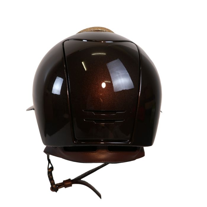 Шлем Cromo 2.0 Polish Metal Polo, передняя вставка Star, Kep Italia Италия