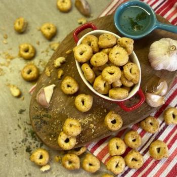 Сушки с чесноком, 500 гр, For Horse Россия