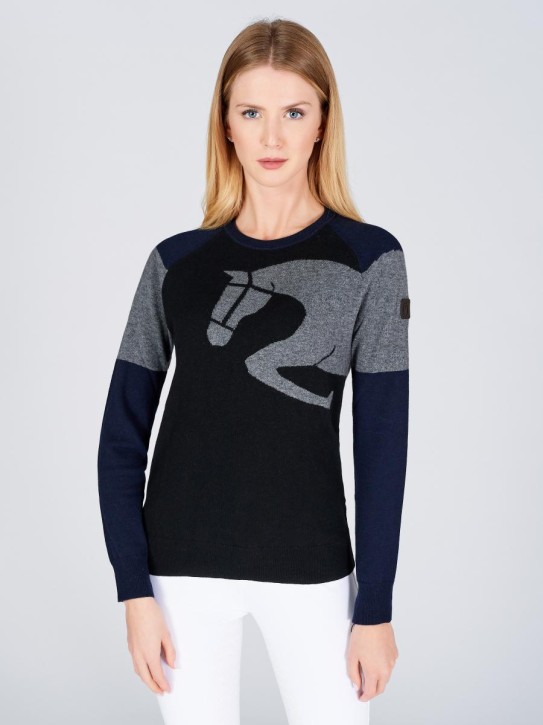 Свитер женский Demonte, круглый ворот, Vestrum Италия