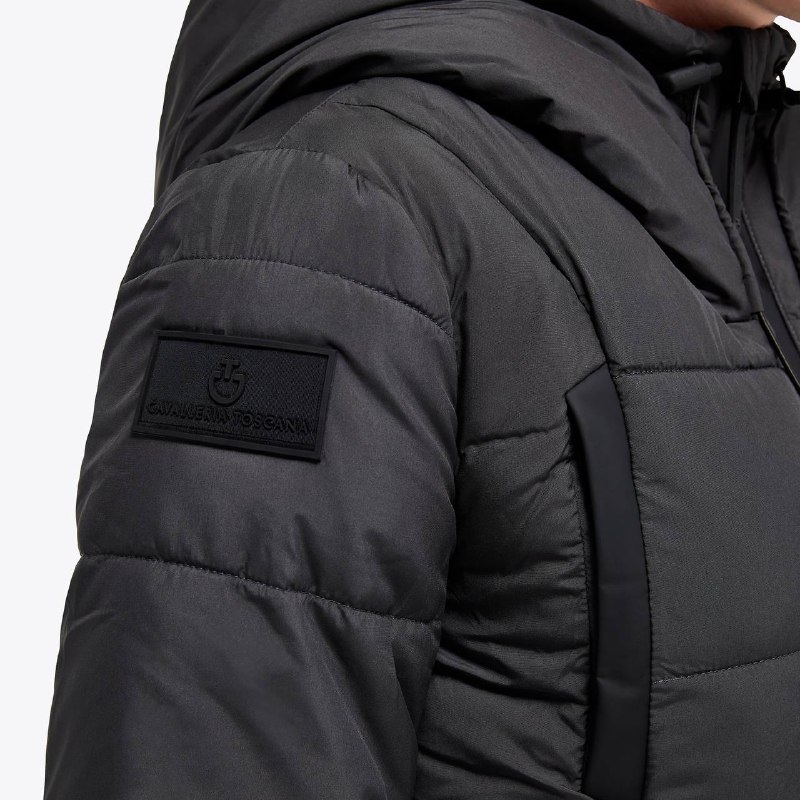 Куртка женская Matte Jersey Quilted, с капюшоном, Cavalleria Toscana Италия