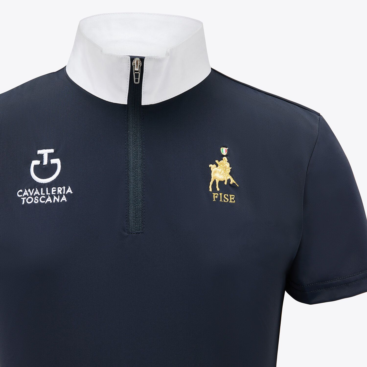 Рубашка-поло для девочки для соревнований Fise, Cavalleria Toscana Италия