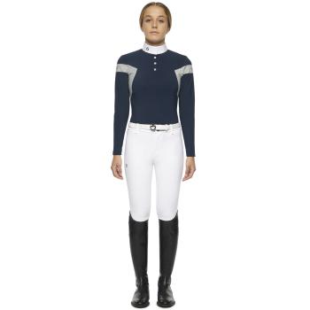 Рубашка для девочки Jesrey W/Perforated Print, длинный рукав, Cavalleria Toscana Италия