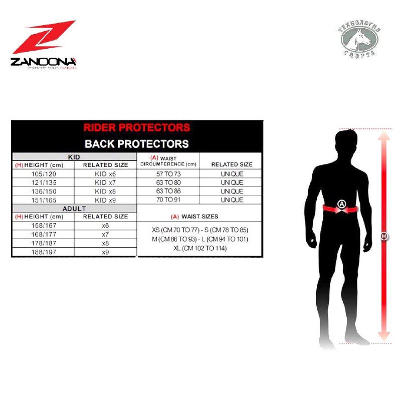 Жилет защитный детский Soft Pro Kid, Zandona Италия