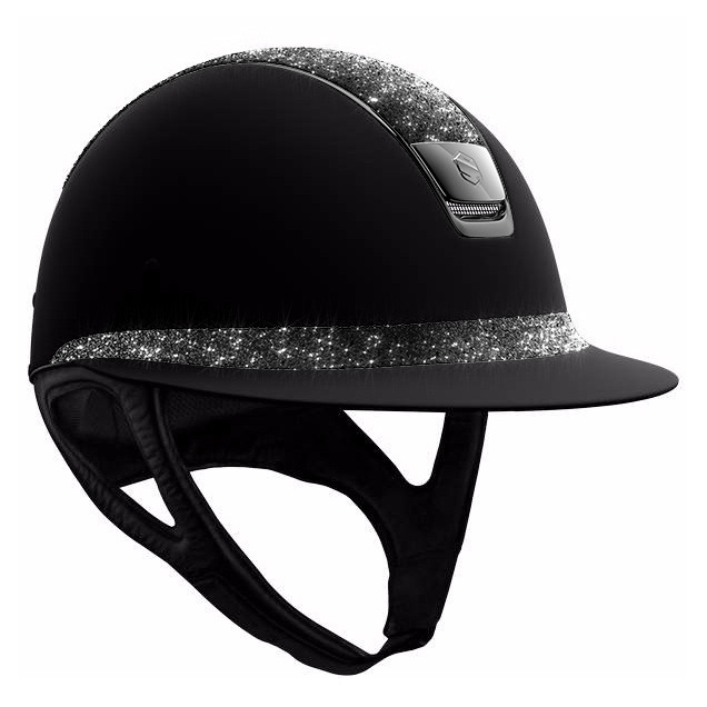 Шлем Miss Shield Shadowmatt V2, Full Swarovski, матовый, Samshield Франция