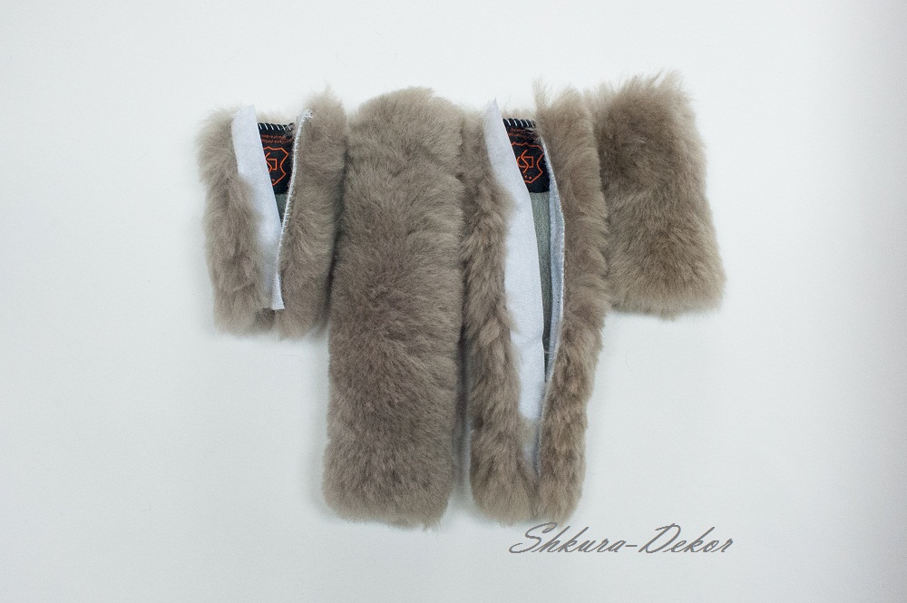 Меховушки на недоуздок (комплект 4 шт), Shkura-Dekor Россия