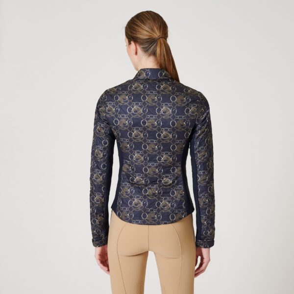 Куртка женская Cancun с принтом лошади и трензеля, Vestrum Италия