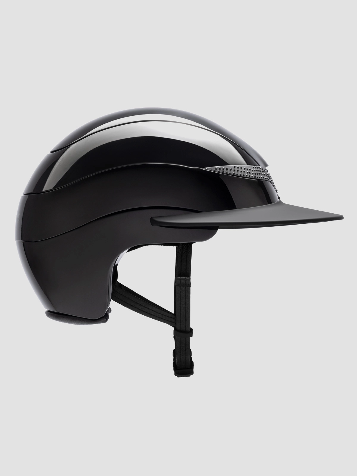 Шлем глянцевый Xanto, со стразами, широкий козырек, Equiline Италия