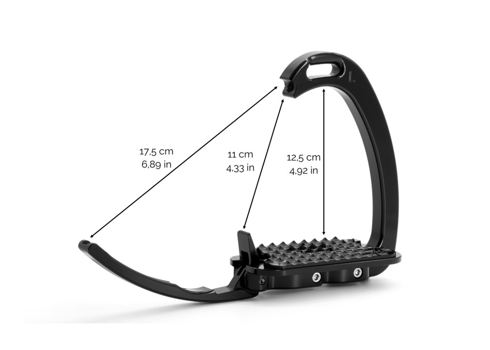 Стремена выездковые Venice Sloped, Tech Stirrups Италия