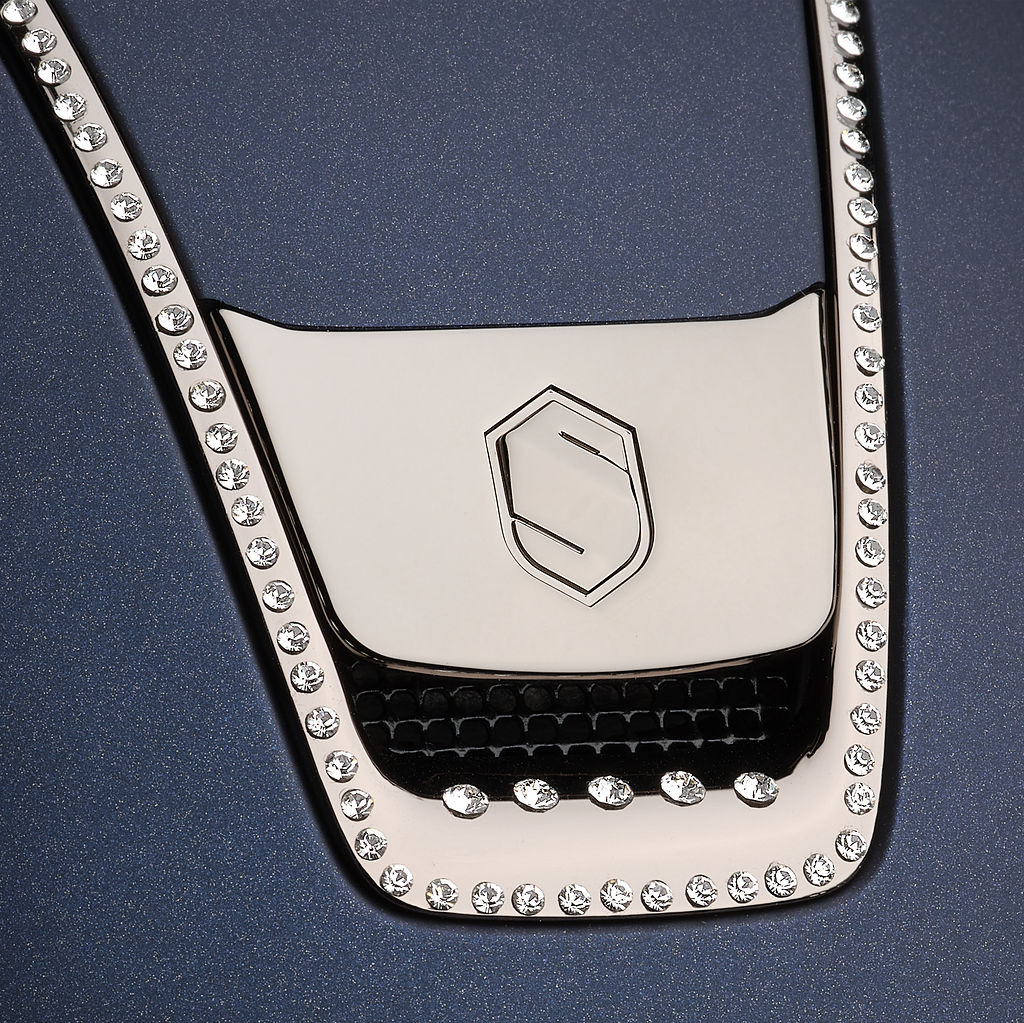 Шлем Shadowmatt V2, 300 Swarovski, Samshield Франция