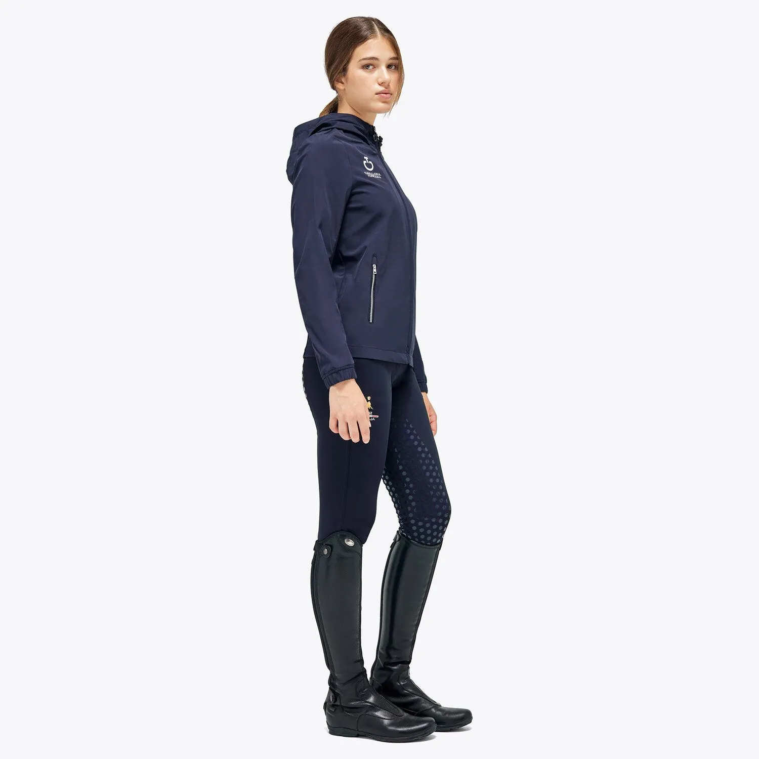 Кофта женская Fise Softshell (М), с капюшоном, Cavalleria Toscana Италия
