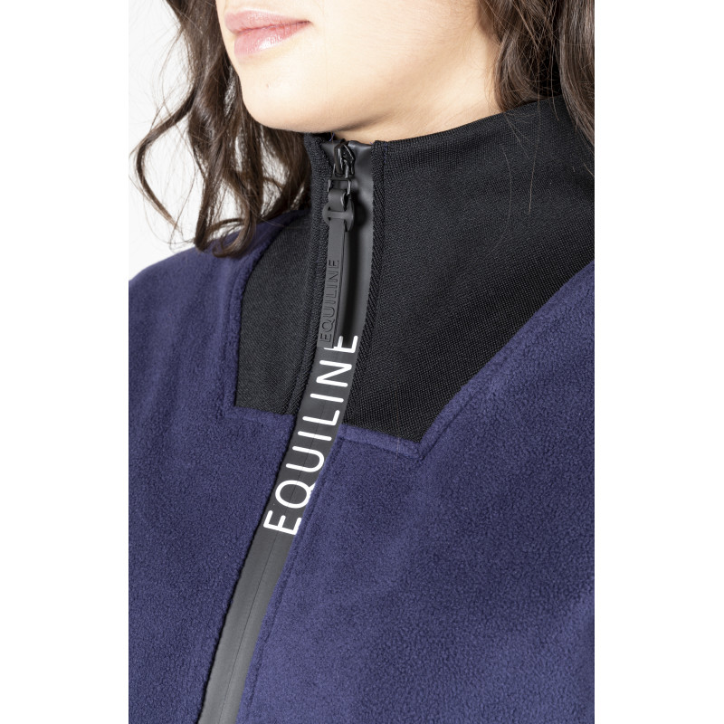Кофта женская флисовая Carolc, на молнии, Equiline Италия