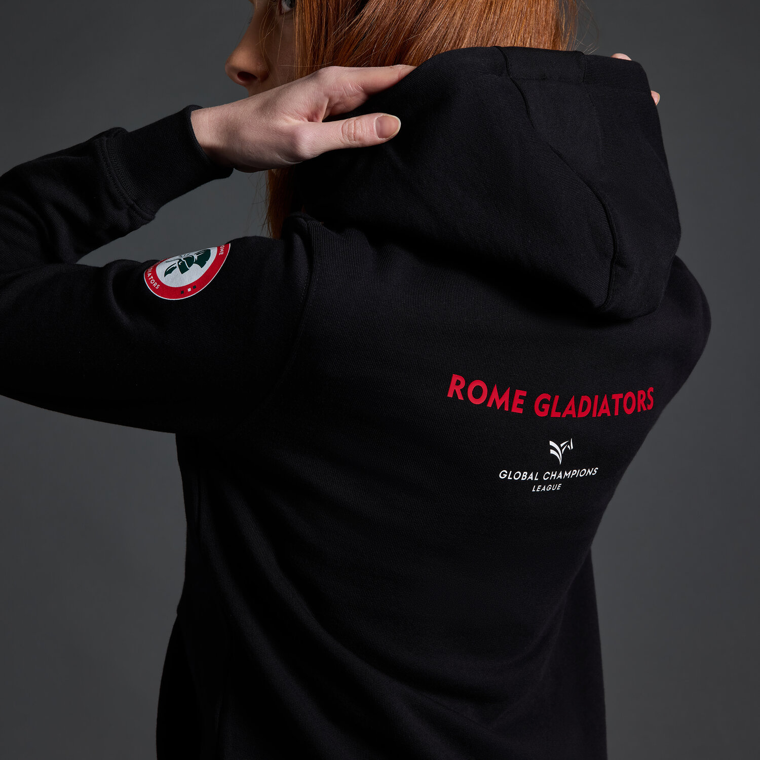 Кофта женская Rome Gladiators Zip, на молнии, Cavalleria Toscana Италия