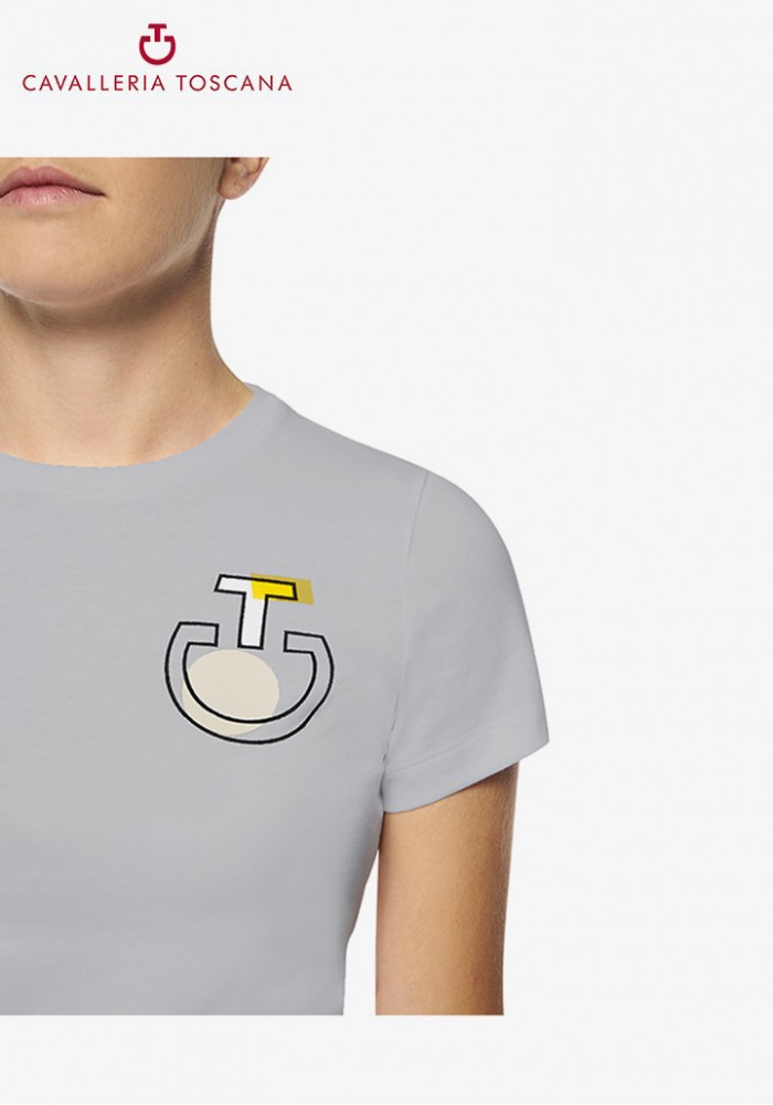 Футболка для девочки Color Form CT, Cavalleria Toscana, код TSA011CO080