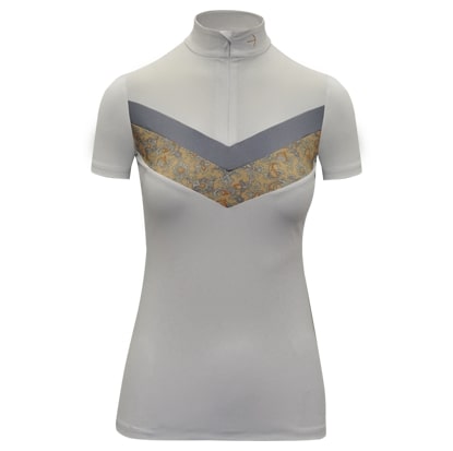 Рубашка женская для выступлений Vina ornament, короткий рукав, Laguso Германия