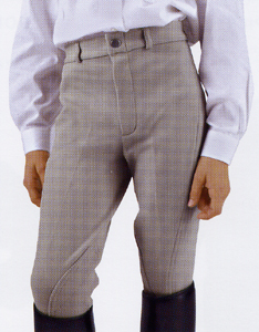 Бриджи детские, Classic, белый,р.32, Equiline Италия код N00981 001