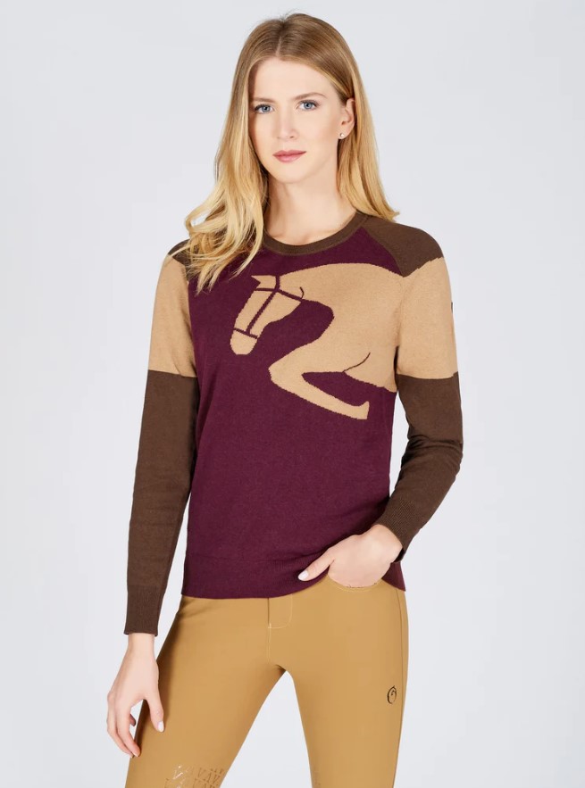 Свитер женский Demonte, круглый ворот, Vestrum Италия